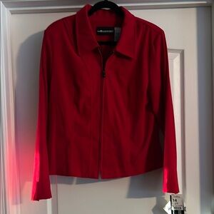 Red Women's Jacket by Worthington